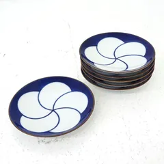 【三重店】白山陶器 ねじり梅 3寸和皿 小皿 6点セット【426-D949】のサムネイル