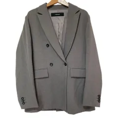 美品 24AW journal standard ジャーナルスタンダード ライクストレッチジャケット 36 グレー レディース 古着 中古 USEDのサムネイル