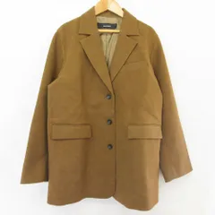 美品 26SS JOURNAL STANDARD ジャーナルスタンダード フェイクスエードジャケット キャメル レディース 古着 中古 USEDのサムネイル