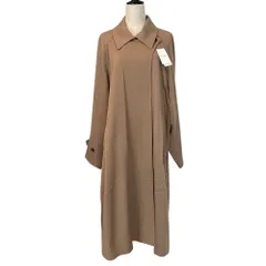 新品同様 25AW MUSE de Deuxieme Classe ミューズドゥーズィエムクラス Botany Twill オーバーコート 25020500403030 サイズF ベージュ レディース 古着 中古 USEDのサムネイル