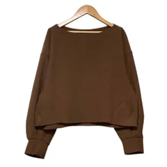 美品 25AW Diagram ダイアグラム グレースコンチネンタル ラメカットトップ カットソー 0325342377 サイズ36 ブラウン レディース 古着 中古 USEDのサムネイル