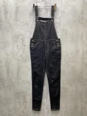 SELECT MOCA セレクトモカ デニム スキニー サロペット オーバーオール カジュアル sizeM/ブラック ■■ レディースのサムネイル
