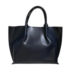 美品 GIANNI CHIARINI ジャンニキアリーニ TWENTY レザー 2WAY トートバッグ ショルダーバッグ ネイビー レディース 古着 中古 USEDのサムネイル