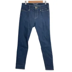 美品 BLUE LABEL CRESTBRIDGE ブルーレーベルクレストブリッジ ハイストレッチ スリム デニムパンツ 40 インディゴ レディース 古着 中古 USEDのサムネイル