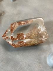 コンゴ産 ナチュラルシトリンキャンドルクォーツ 天然石 置物