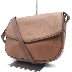 BURBERRY　バーバリー　ショルダーバッグ　内部ノバチェック　クロスボディ　レザー　ブラウン　2700のサムネイル