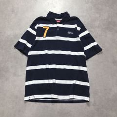 Supreme Cursive Polo Navy M 25SS | Mercari