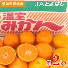 【順次ご発送中】送料無料 愛知県豊橋 ハウスみかん 約 2kg 3S~S 愛知 豊橋 ハウス みかん ギフトボックス みかん 高糖度 国産 国産みかん ご家庭用 ご自宅用 果物 くだもの フルーツ ギフト 訳ありのサムネイル