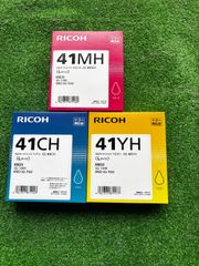RICOH GC41 Lサイズ シアン イエロー 使用推奨期限8カ月以上 - メルカリ