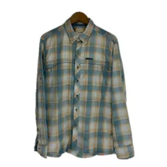 SIMMS フィッシングウェア SIZE M シャツ ガイドシリーズチェック オレンジ×ライトブルーのサムネイル