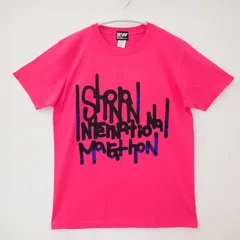 古着 メンズロゴTシャツ ユニセックス RW RUNNER`S wellness Shonan International Marathon 2008 湘南国際マラソン 2008 ピンク系 Mサイズのサムネイル