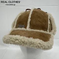 Supreme/シュプリーム【25AW】Shearling Lined Earflap Cap/シアリング ラインド イヤーフラップ キャップ/帽子/タンのサムネイル