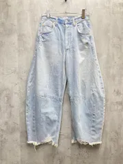CITIZENS of HUMANITY USA製 プレミアムヴィンテージ ダメージ ワイド コクーン カーブ デニムパンツ size26/水色 ■■◎レディースのサムネイル