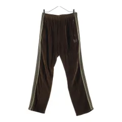 Needles (ニードルス) 22AW NARROW TRACK PANT LQ236 ベロアトラック パンツ ブラウンのサムネイル