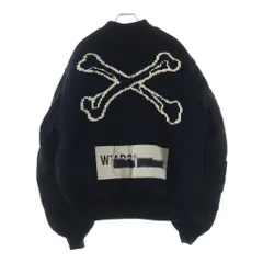 ALPHA INDUSTRIES (アルファ インダストリーズ) 25AW ×WTAPS MA-1 CORE SPEC JACKET ダブルタップス ボーンニット切替 ジップアップ ボンバージャケット ブルゾン ブラック 797-5252036のサムネイル