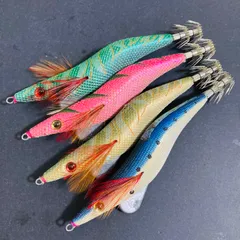 【レア】 エギマル Soft Fall 3.5号 ソフトフォール エギ エギセット エギング Egimaru Breaden Egi Squid Jig Calamariのサムネイル