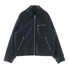 STUSSY (ステューシー) LEATHER BING JACKET カウレザー ロゴエンブロイダリー シングルライダース レザージャケット ブラック 115668のサムネイル