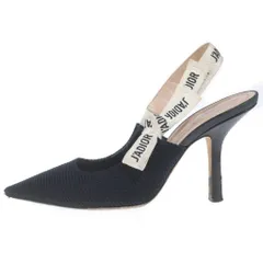 Christian Dior (クリスチャンディオール) スリングバックパンプス レディース ブラックのサムネイル