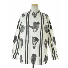 【RonHerman×TEN】22SS 3510700182 African Mask Shirt アフリカンマスク長袖シャツのサムネイル