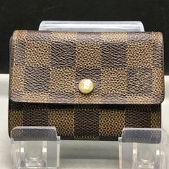 ルイヴィトン ダミエエベヌ ラドロー 小銭入れ カードケース wホック