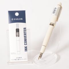 PILOT パイロット デラックス漆 万年筆 ダークブルー 14K 細字 F 筆記