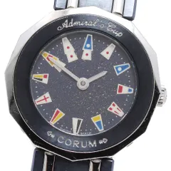 コルム CORUM 24.810.30 V-50 アドミラルズカップ ガンブルー クォーツ レディース _848960のサムネイル