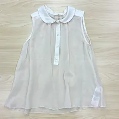 【クロエ Chloe】キッズ ノースリーブシアーブラウス マ・メール 130(8) オフホワイトのサムネイル