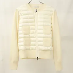 MONCLER モンクレール CARDIGAN TRICOT 9B51000 A9018 ダウンジャケット【中古】 レディースのサムネイル