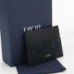 DIOR ディオール カードホルダー ディオールオブリーク 2ESCH135YSE_H03E カードケース ジャガード【中古】 メンズのサムネイル