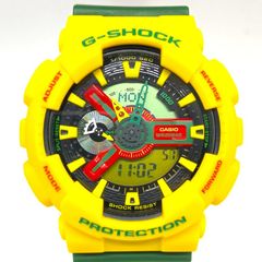美品 G-SHOCK GA-110A イエロー ハイパーカラーズ アナデジ - メルカリ