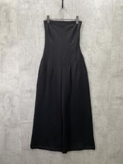 Plage TAFTA CAMIサロペット 黒 38 日本製 - メルカリ