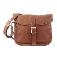 SLOW スロウ カートリッジ ショルダーバッグM 306S41K Fino Cartridge Shoulder Bag Mサイズ フィノ ブラウン チョコ   47000308のサムネイル