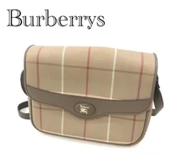 Burberrys バーバリー ショルダーバッグ オールドバーバリー ヴィンテージ ペンチェック カーキ バッグ 鞄 _266のサムネイル