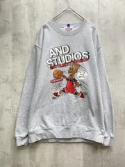 AND STUDIOS アンドステュディオス DUNK MAN クルーネック ビッグシルエット スウェット トレーナー sizeF/グレー ◇■レディースのサムネイル