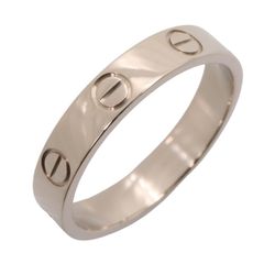 カルティエ CARTIER リング・指輪 ミニラブリング B4085100 K18WG（ホワイトゴールド） ミニラブリング レディース Used A