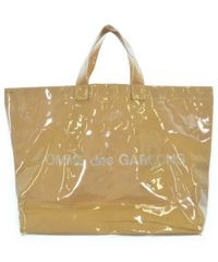 COMME des GARCONS ギャルソン紙袋 ビニール トートバッグ大容量