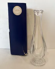 【Noritake  クリスタル/ガラス花瓶】フラワーベース   花瓶  インテリアのサムネイル