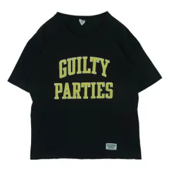 WACKO MARIA ワコマリア フロント アーチ ロゴ プリント フットボール 半袖 Tシャツ コットン 日本製 ブラック系 M【中古】のサムネイル