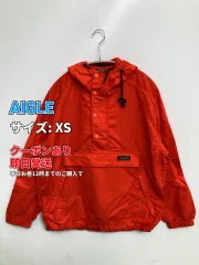 AIGLE エーグル アノラックパーカー XS レッド レディースのサムネイル