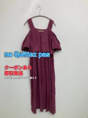ne Quittez pas ヌキテパ ワンピース レッド レディースのサムネイル