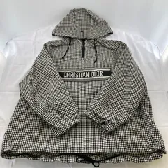 Christian Dior(クリスチャン・ディオール） オブリークテクニカルタフタ　アノラックフーディー　ジャケット　017C10A2856　サイズXS　ブラックのサムネイル