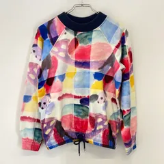CHANEL（シャネル）　アブストラクト エアーモチーフ　クルーネック　プルオーバー　サイズ34　スウェット　マルチカラーのサムネイル