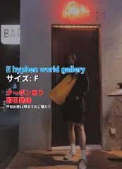 E hyphen world gallery イーハイフンワールドギャラリー パーカー F ブラック レディースのサムネイル