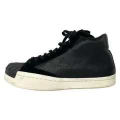 yohjiyamamoto(ヨウジヤマモト) スニーカー JP 260 メンズ - 黒×白 レザーのサムネイル