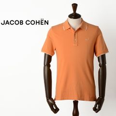 JACOB COHEN ヤコブコーエン ガーメントダイ コットン鹿の子ポロシャツ