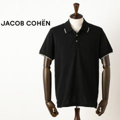 JACOB COHEN ヤコブコーエン ガーメントダイ コットン鹿の子ポロシャツ