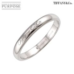 Tiffany & Co. ルシダ　プラチナ　ウェディングバンドリング　17号 Tiffany & Co.ルシダ バンド リング 約7号 - メルカリ