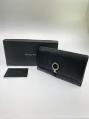 【現状渡し品】 BVLGARI ブルガリ LONG CRIP WALLET ロング クリップ ウォレット 長財布 【181-260713-KS-11-min】のサムネイル