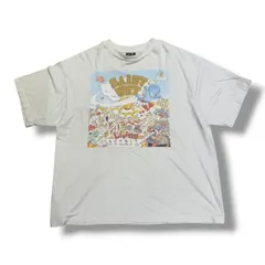 SAINT MICHAEL 26SS SS T-SHIRT / SAINT WET プリントTシャツ 半袖 Tシャツ セントマイケル SM-MK8-0000-016 ホワイト XXL （19279M）のサムネイル