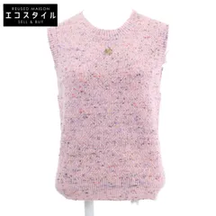 CHANEL　シャネル　【新品同様/国内正規】25A P79975K11525 リーフプレート ニット　40のサムネイル